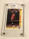 Collector 1991 Upper Deck Chicago Bulls Michael Jordan Basketball Card No. 1