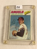 Vintage Collector 1977 Topps LA Angels Nolan Ryan Baseball Card No. 650