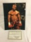 Collector Sport Boxing Photo Autographed by David Izon 8X10