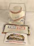 Collector Sport Baseball Hand Signed Autographed By dave Stewart Ball - See Pictures