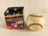 Collector Rowlings Baseball Hand Signed Autographed By George Kell HOF 83