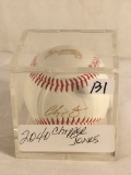 Collector Sport Baseball Hand Signed Autographed By Chiper Jones Ball -See Pictures