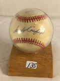 Collector Sport Baseball Hand Signed Autographed Ball Multiple Sigantures - See Pictures