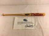 Collector Sport Baseball Mini Bat Hand Signed/Autographed By Mike Schmidt Mini Bat Sz:18.5