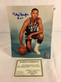 Collector Sport Basketball Photo Autographed by Elgin Baylor 8X10