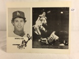 Collector Sport Baseball Photo Hand Signed by Steve Sax 8X10