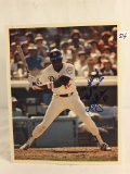 Collector Sport Baseball Photo Hand Signed by Dusty Baker 8X10