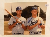 Collector Sport Baseball Photo Autographed by Dodger Players 8X10