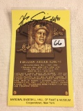 Collector Sport Baseball Postcard Autographed by Ferguson Arthur Jenkins 3.5X5.5