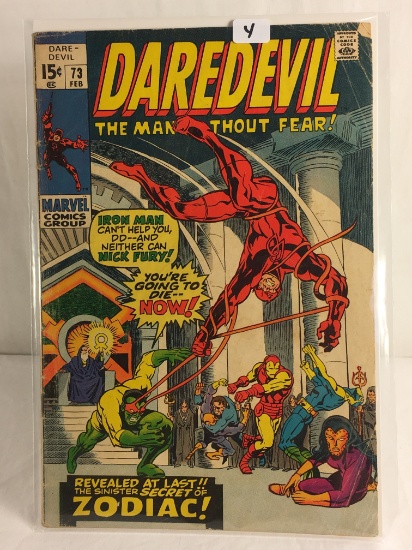 Vintage Marvel Comics Group Daredevil Comic No. 73