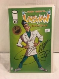 Collector Image Labmman Sourcebook hand Signed Autographed Comic Book