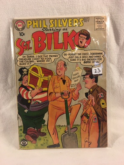Collector Vintage DC Comics  Phil Silvers Starring as Sgt. Bilko Comic Book No.9