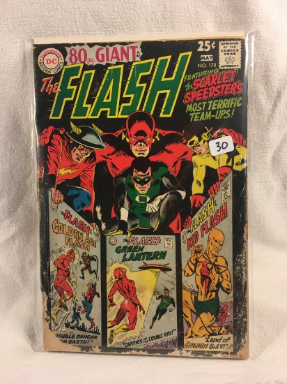 Collector Vintage DC Comics  80pg. Giant The Flash Comic Book No.178