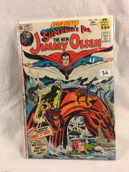 Collector Vintage DC Comics Superman's Pal Jimmy Olsen   Comic Book No.144