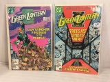 Lot of 2 Pcs Collector Vintage DC Comics The Green Lanternn Corps.   Comic Books No.204.205.