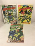 Lot of 3 Pcs Collector Vintage DC Comics  The Green Lantern Corps. Comic Books No.206.207.222.
