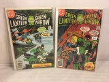 Lot of 2 Pcs Collector Vintage DC Comics  Green Lantern & green Arrow Comic Books No.104.105.