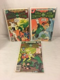 Lot of 3 Pcs Collector Vintage DC Comics  Green Lantern & green Arrow Comic Books No.120.121.122.