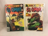 Lot of 2 Pcs Collector Vintage DC Comics G.I. Combat  Comic Books No.195.196.