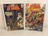Lot of 2 Pcs Collector Vintage DC Comics  The New Teen Titans Comic Books No.37.38.