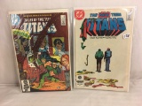 Lot of 2 Pcs Collector Vintage DC Comics  The New Teen Titans Comic Books No.39.52.