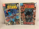 Lot of 2 Pcs Collector Vintage DC Comics  The New Teen Titans Comic Books No.62.64.