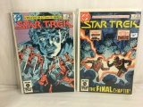 Lot of 2 Pcs Collector Vintage DC Comics  Star Trek  Comic Books No.4.5.