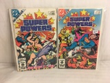 Lot of 2 Pcs Collector Vintage DC Comics  Super Powers Comic Books No.2.3.