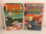 Lot of 2 Pcs Collector Vintage DC Comics  Star Spangled War Stories Unknown Soldiers No.202.216.