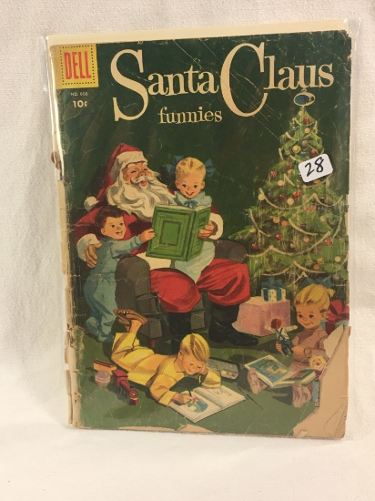 Collector Vintage Dell Comics San ta Claus Funnies Comic Book No.666