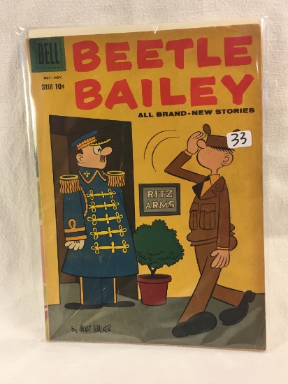 Collector Vintage Dell Comics Beetle Bailey  Oct-Nov. Comic Book