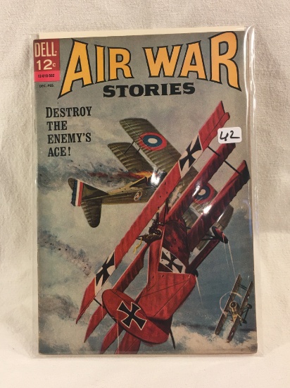 Collector Vintage Dell Comics Air War Stories Comic Book No.12-010-502