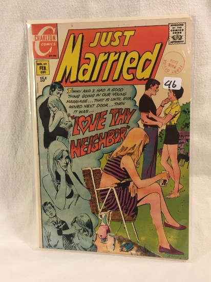 Collector Vintage Charlton Comics Just Married Comic Book No.69