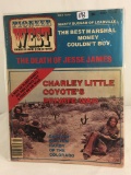Collector Vintage 1978 Pioneer West Magazine The Death Of Jesse James