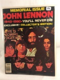 Collector Memorial Issue John Lennon Colletcors Edition Magazine