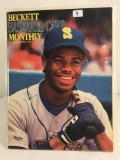 Collector Vintage 1990 Beckett Baseball card Monthly Price Guide Magazine
