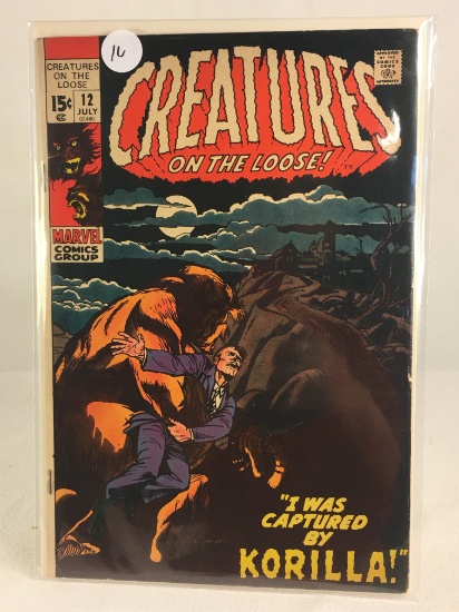 Collector Vintage Marvel Comics Creatures On The Loose  Comic Book No.12