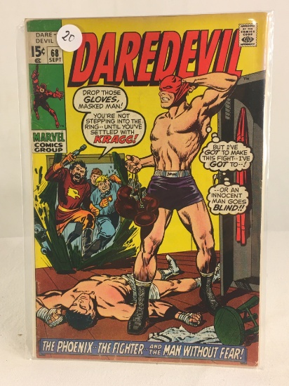 Collector Vintage Marvel Comics Daredevil  Comic Book No.68