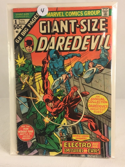 Collector Vintage Marvel Comics Giant-Size Daredevil  Comic Book No.1