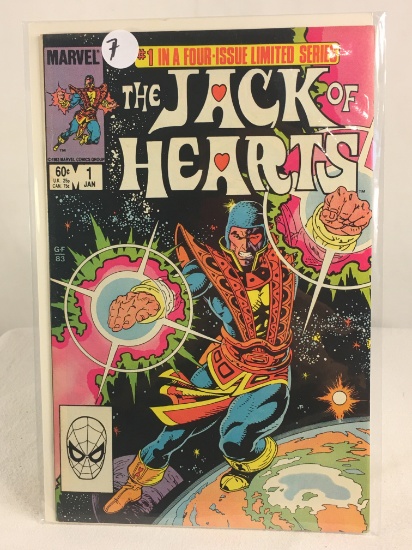 Collector Vintage Marvel Comics The Jack Of Hearts  Comic Book No.1