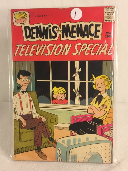 Collector Vintage 1966 Fawcett Comics Dennis The Menace Television Special Comic Book