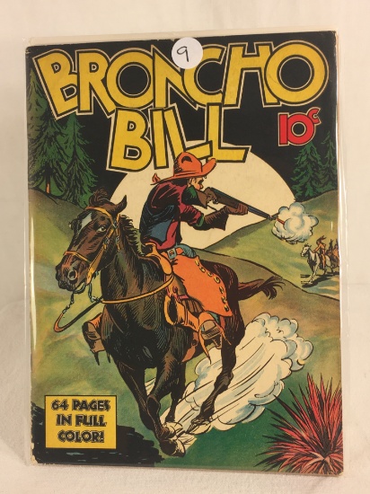 Collector Vintage Comics Broncho Bill 64 Pages In Full Color Comic Book