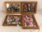 Lot of 4 Pcs. Collector Assorted NFL Football Photos in Frame 8.5