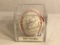Collector Rawlings MLB Baseball Signed by 2004 Padres in Case 3.25
