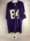 Collector NFL XL Football Jersey Signed by Randy Moss w/ COA - See Pictures