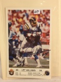 Collector NFL Football Photo Signed by Lee Williams 8.5