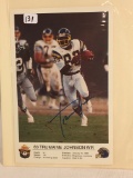 Collector NFL Football Photo Signed by Trumaine Johnson Wr 8.5