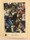 Collector NFL Football Photo Signed by Fred Robinson 8.5