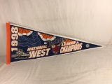 Collector 1998 NL West Champions Padres Baseball Sport Pennant Flag 30
