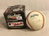 Collector Loose in Box Signed Rawlings MLB Baseball - See Pictures